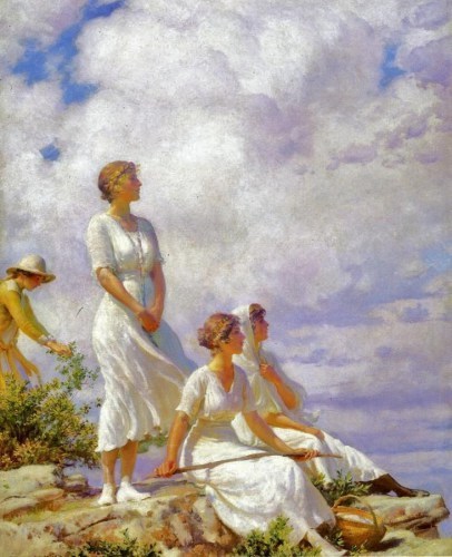 summer-clouds-by-charles-courtney-curran