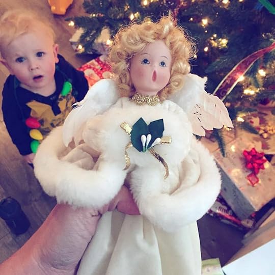 The angel that knocked the angel off the tree