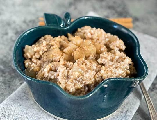 Instant Pot Apple Spice Steel Cut Oats