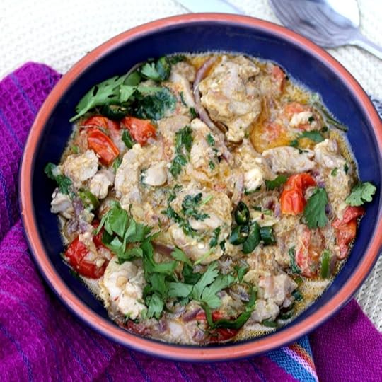 Coriander Green Chili Chicken