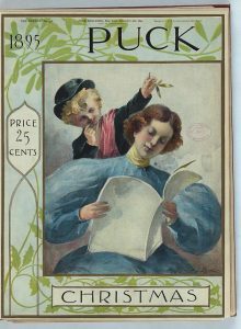 Puck Christmas. Illustration by C.J. Taylor, 1895. Prints and Photographs Division. 