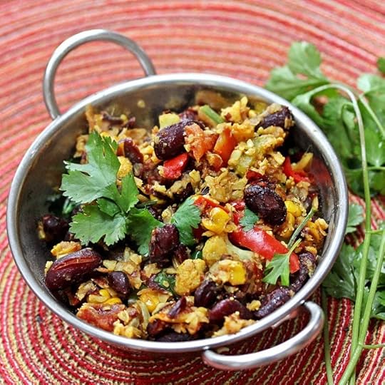Rajma Pulao with Cauliflower Rice