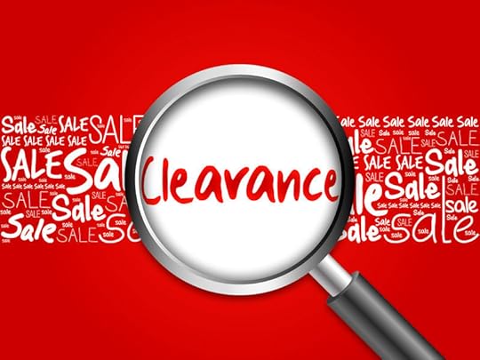 53292268 - clearance sale word cloud with magnifying glass, business concept