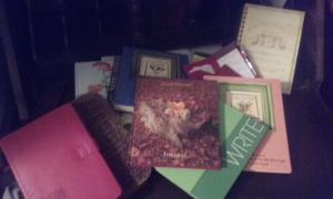 Small sampling of my journals and notebooks