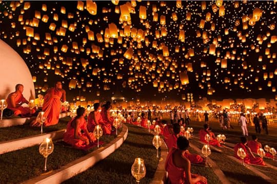 Yi Peng Lantern Festival, Thailand (Photo by Justin Ng)