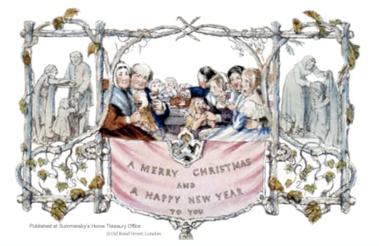 Henry Cole's first commercial Christmas card
