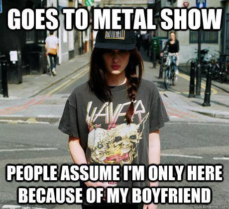 female-metal-fan