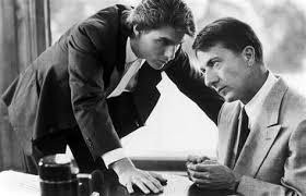 Tom Cruise and Dustin Hoffman in 