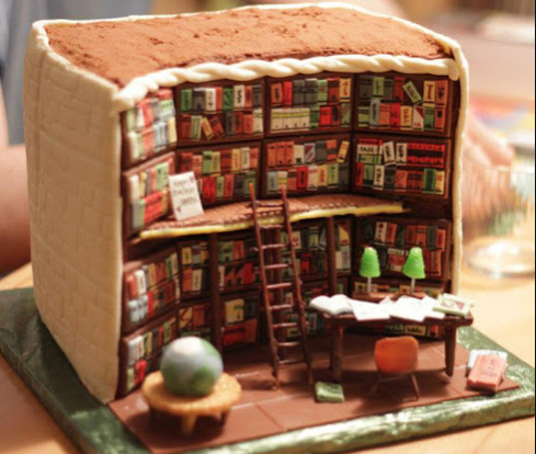 library-cake-full