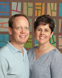 Magic Inch Quilts by Kerr and Ringle on Sewing With Nancy - Nancy Zieman - Improv Modern Quilts