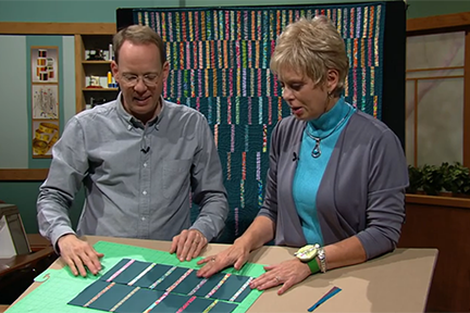 Magic Inch Quilts by Kerr and Ringle on Sewing With Nancy - Nancy Zieman - Improv Modern Quilts