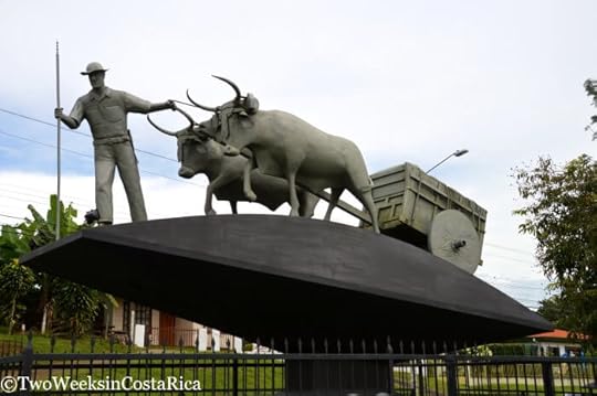 National Boyero Monument in Atenas Costa Rica