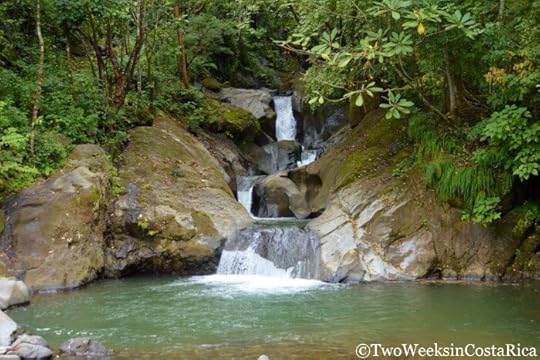 Las Minas Waterfalls near Atenas Costa Rica