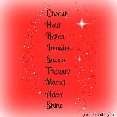 Christmas acrostic
