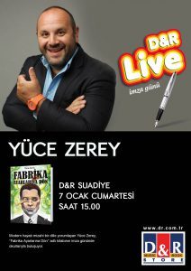 Yüce Zerey Suadiye DR İmza Günü 