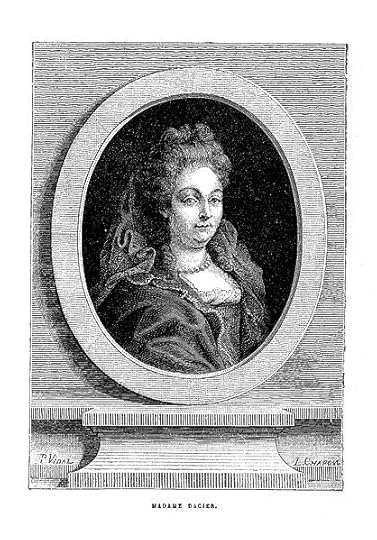 Anne Le Fèvre, épouse Dacier by Pierre Bonnefont. Public domain via Wikimedia Commons.