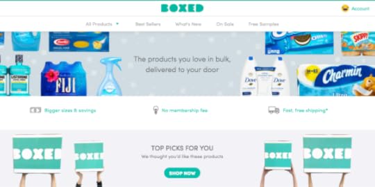 50% off at boxed