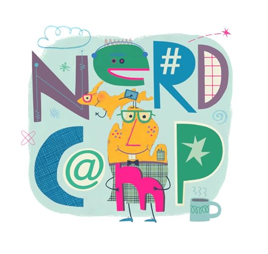 last final for realz nerd camp logo