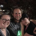 My tribe: Amelia, Brian, and Mercedes