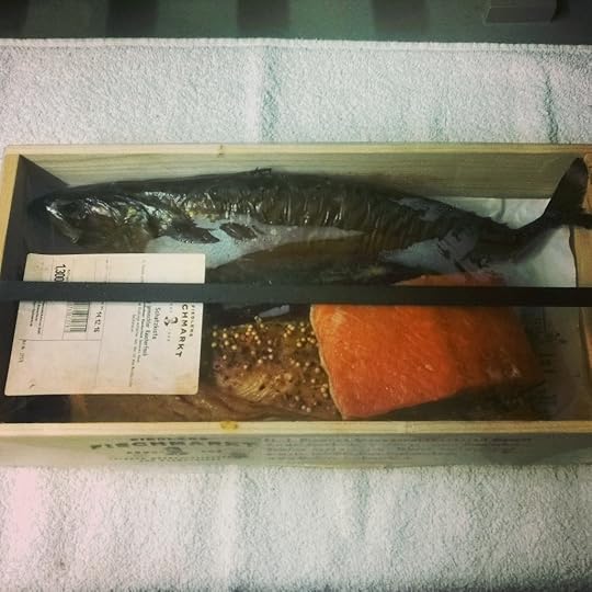 Smoked fish gift box