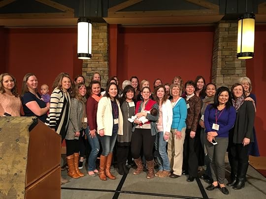 Some of my launch team gathered in Colorado for our conference last year. 