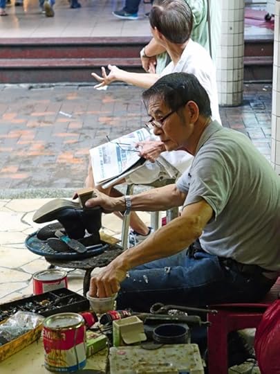 A cobbler sticking to his last is a brother of an etymologist on his last legs.