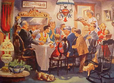 1940schristmasfamilyfeast1