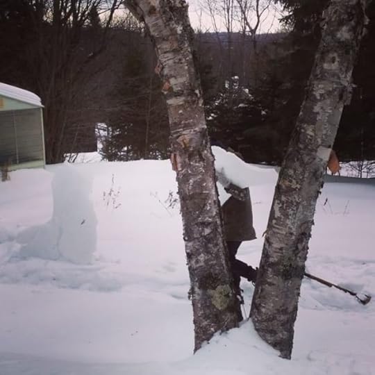 C in his free time #snowhouse