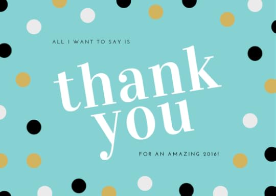 Marly Bird Yearly Review 2016-Thank you for an amazing 2016