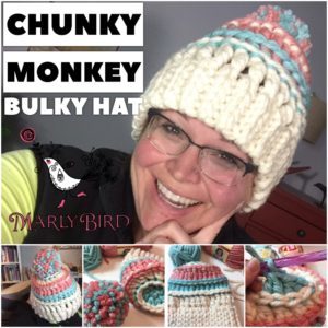 Marly Bird Yearly Review 2016-Chunky Monkey Hat-400th pattern