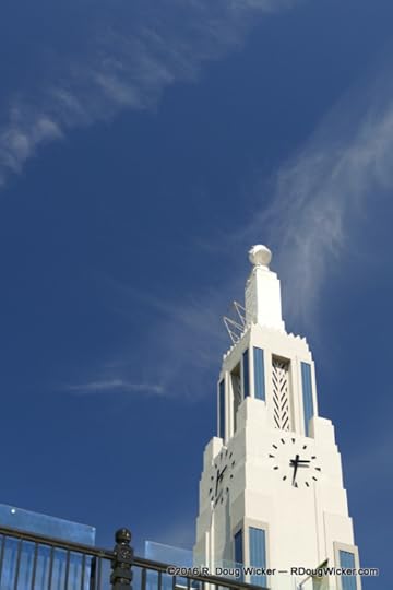 Visitors and Convention Bureau clock tower