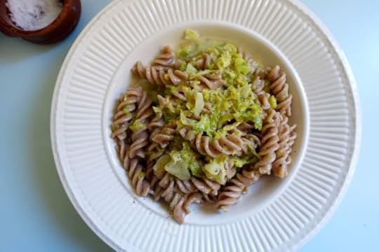 Pasta with Cabbage and Gorgonzola