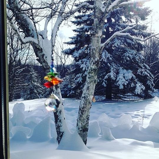 Ice sculpture #snowhouse #ice #winter