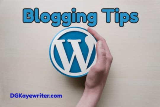 Blogging tips