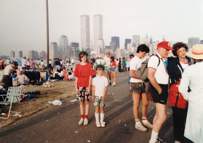 I was going to make a crack about '80s fashion but the image of the twin towers made me put things in perspective.