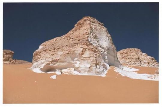Rock in the desert