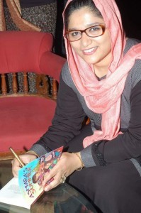 Scribbling my name on notebooks in school prepared me for this. Who am I kidding? I *love* signing my books. Is the only time I feel I'm doing something remotely glamorous.