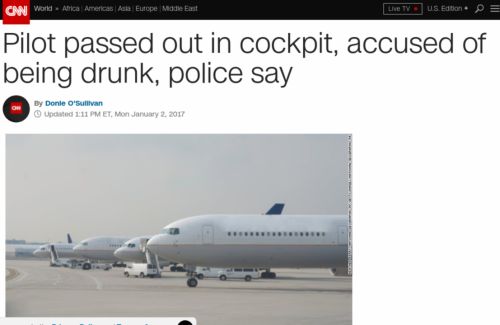 Pilot passed out in cockpit accused of being drunk police say CNN.com