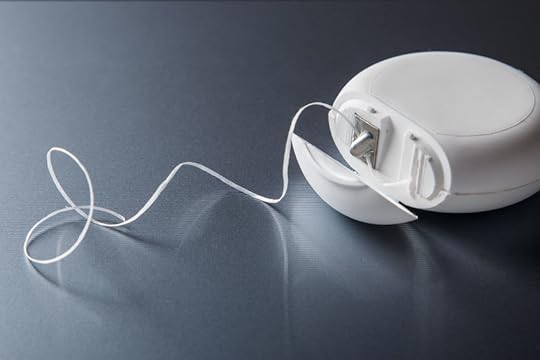 41847076 - container with dental floss