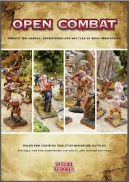 Front Cover of Open Combat Rule Book