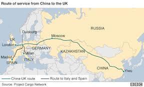 Image result for Yiwu to Barking