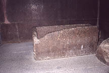Empty sarcophagus in King's Chamber, Great Pyramid