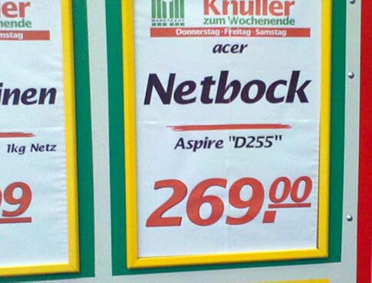 Netbock (Marktkauf Gütersloh) © Jasmin Hofemann 24.1.2011