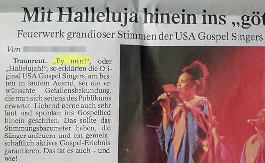 Ey man (statt Amen)
