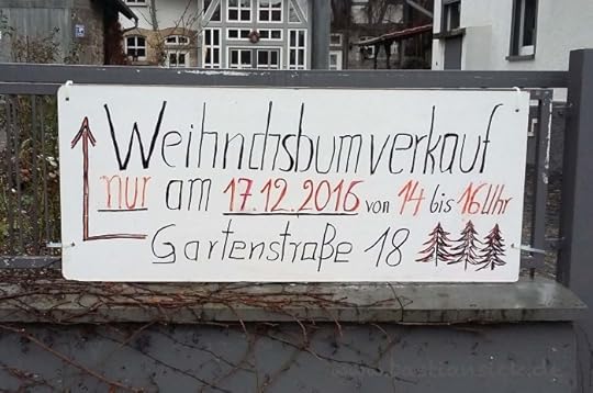 Weihnachtsbumverkauf (reiskirchen, Hessen) © Julia Balser 11.12.2016_WZ