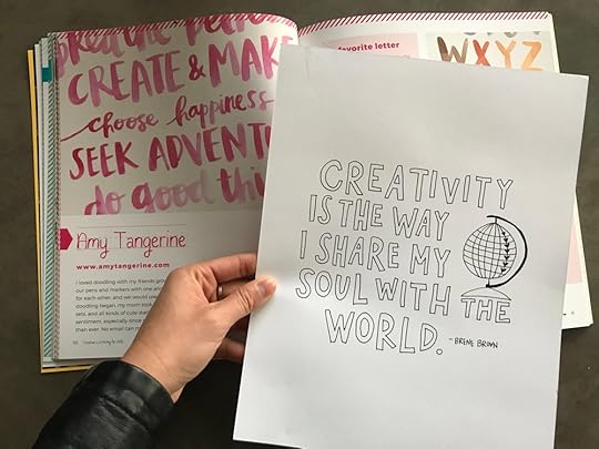 Creativity quote by Brene Brown