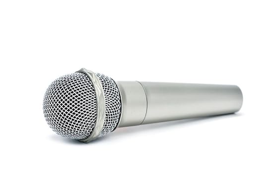 51014959 - a wireless microphone on a white background