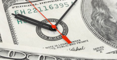 Time money clock dollars