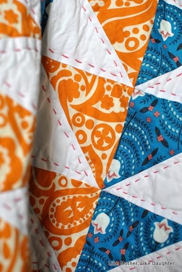 Flying Geese Quilt -- Like Mother, Like Daughter