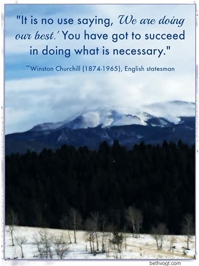 Doing what is necessary 2017